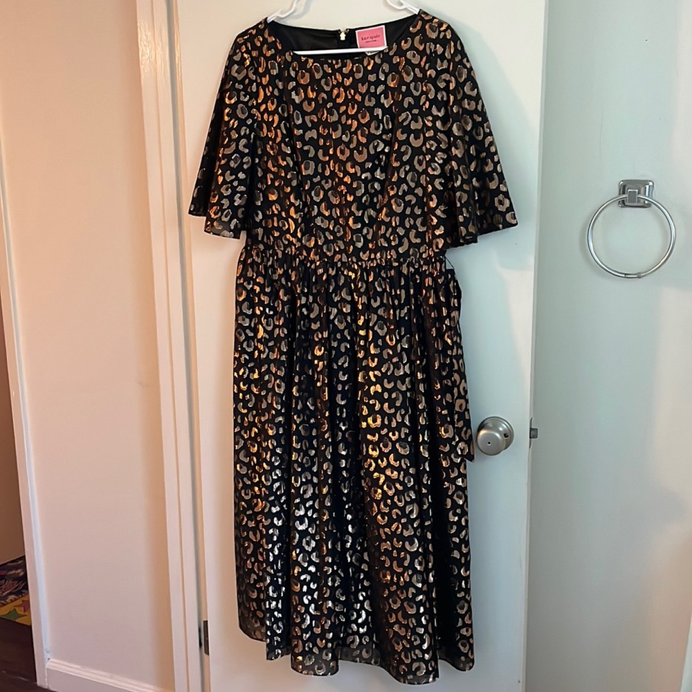 Kate Spade Leopard Dress NWT (Size 12)